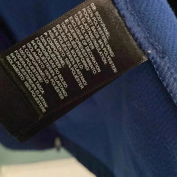 The North Face women’s blue flash dry hooded vest size medium like new - Picture 9 of 9